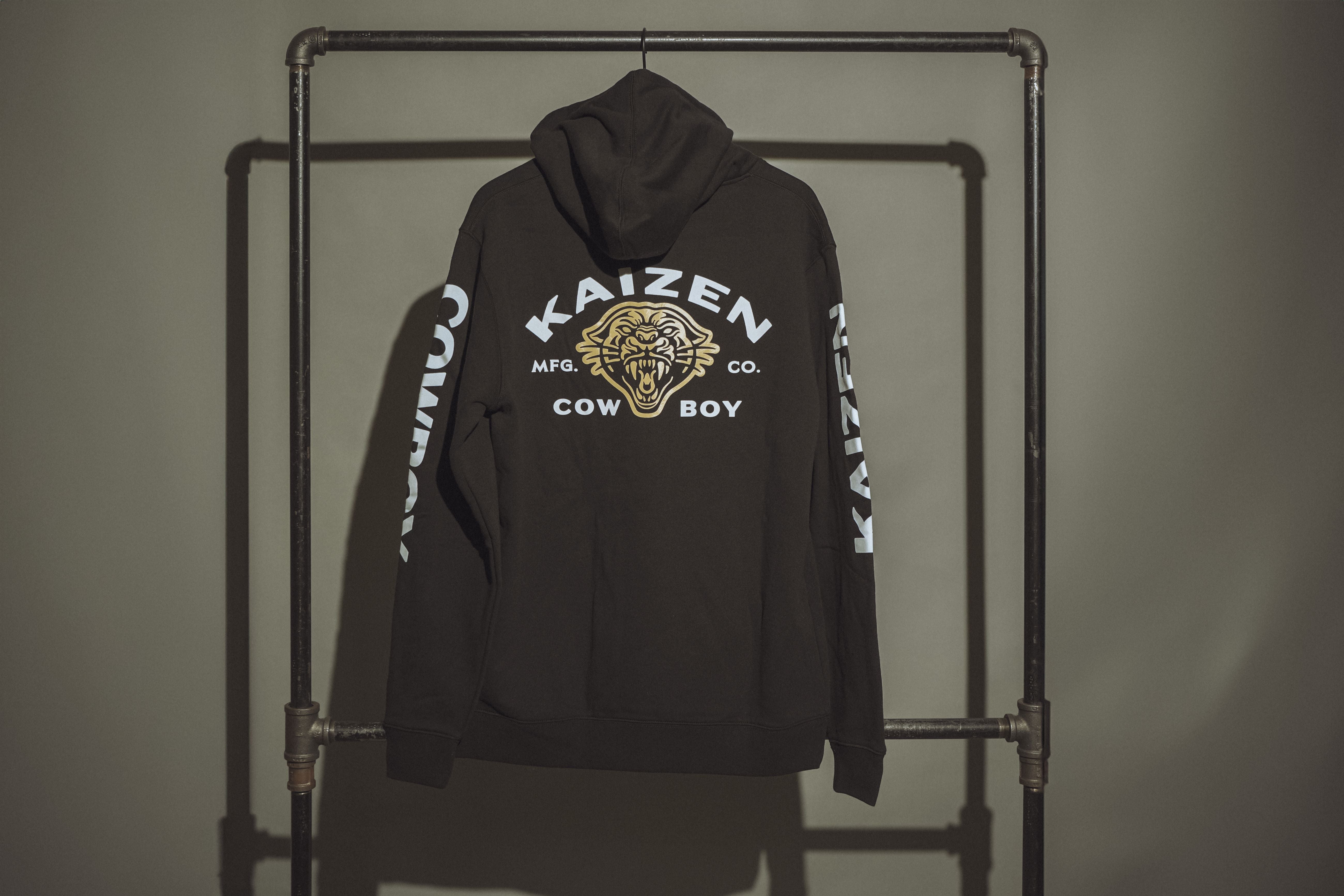 Kaizen Panther Hoodie BLACK