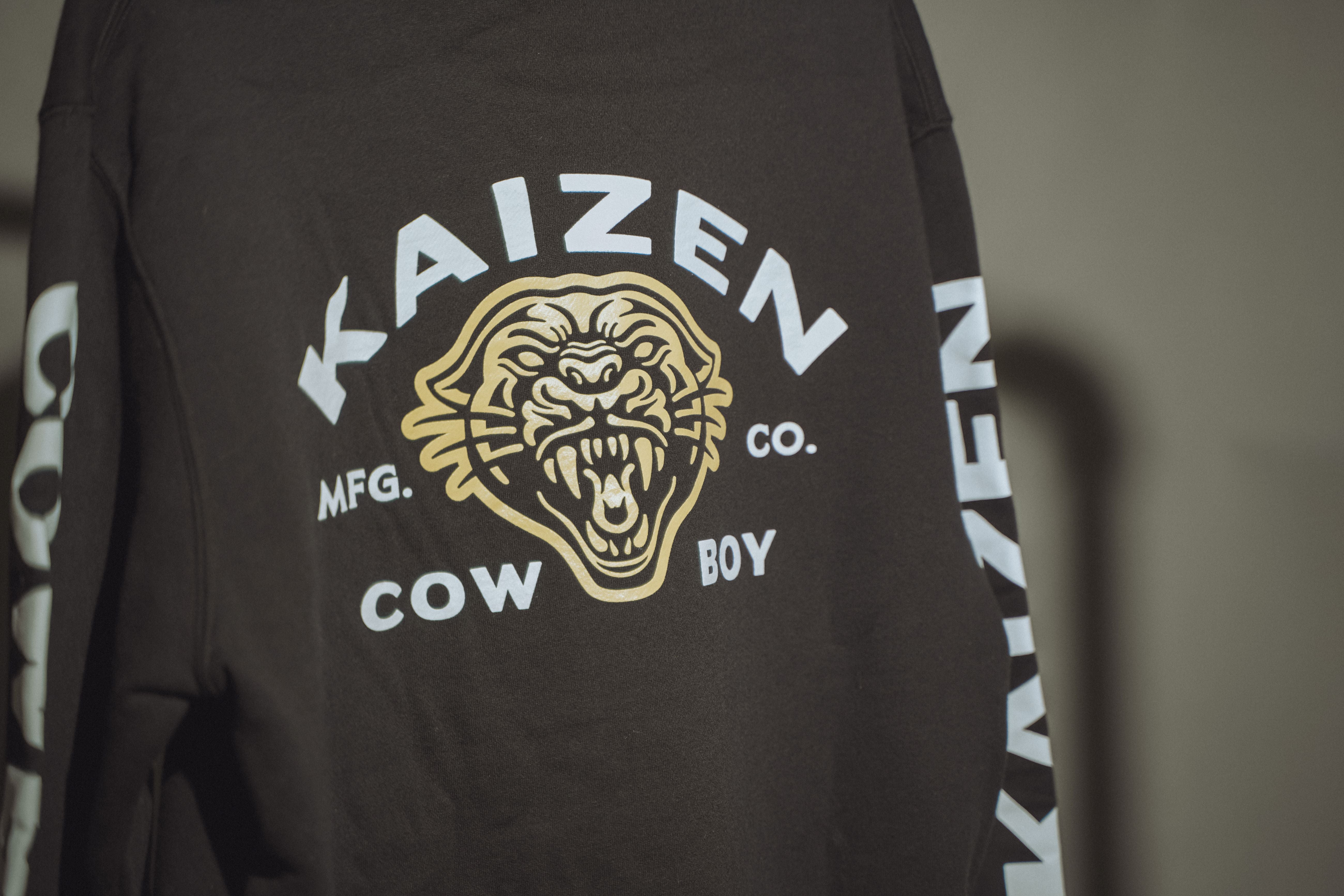 Kaizen Panther Hoodie BLACK